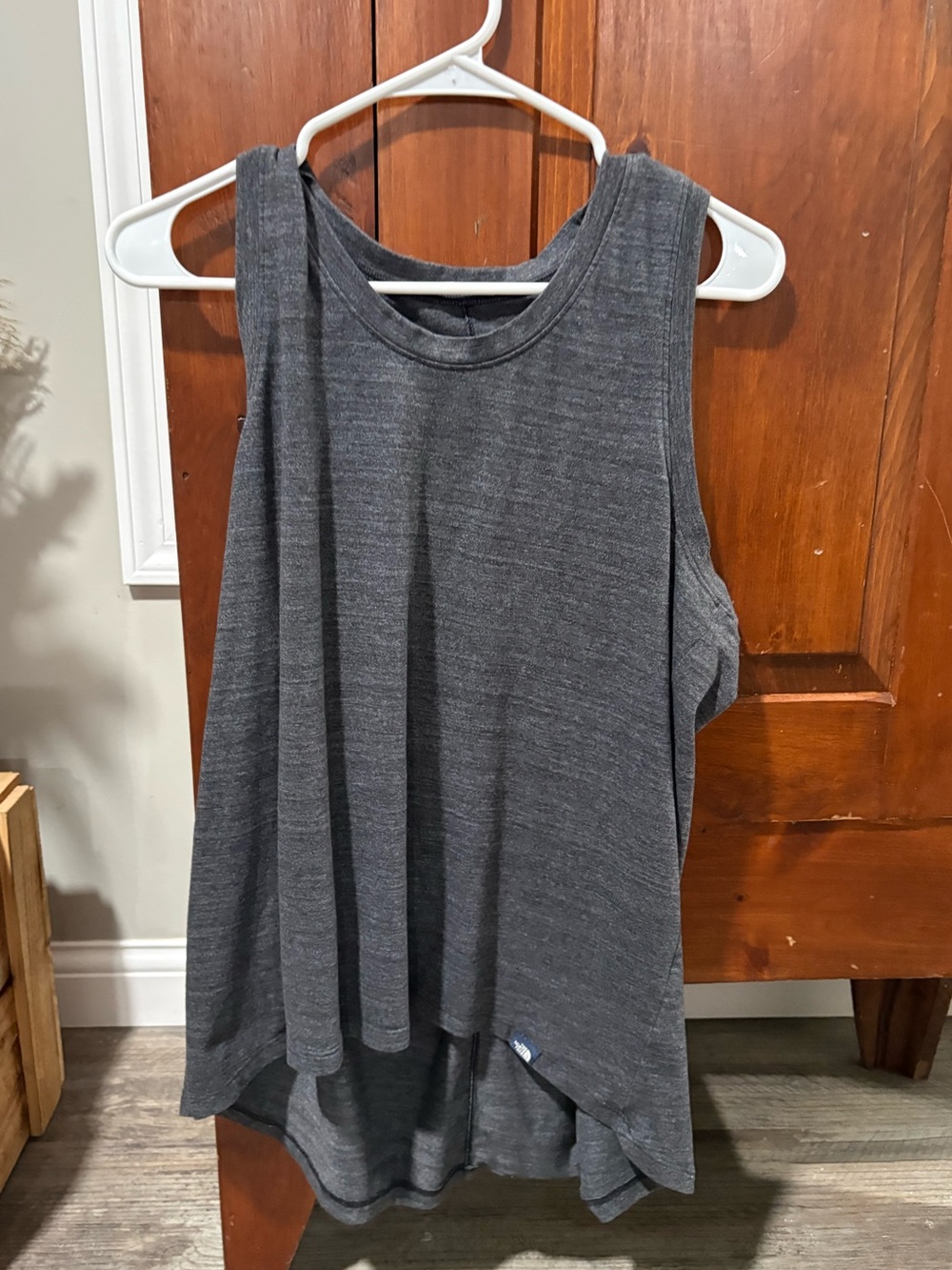 The North Face Women's Dark Gray Sleeveless Swing Tank